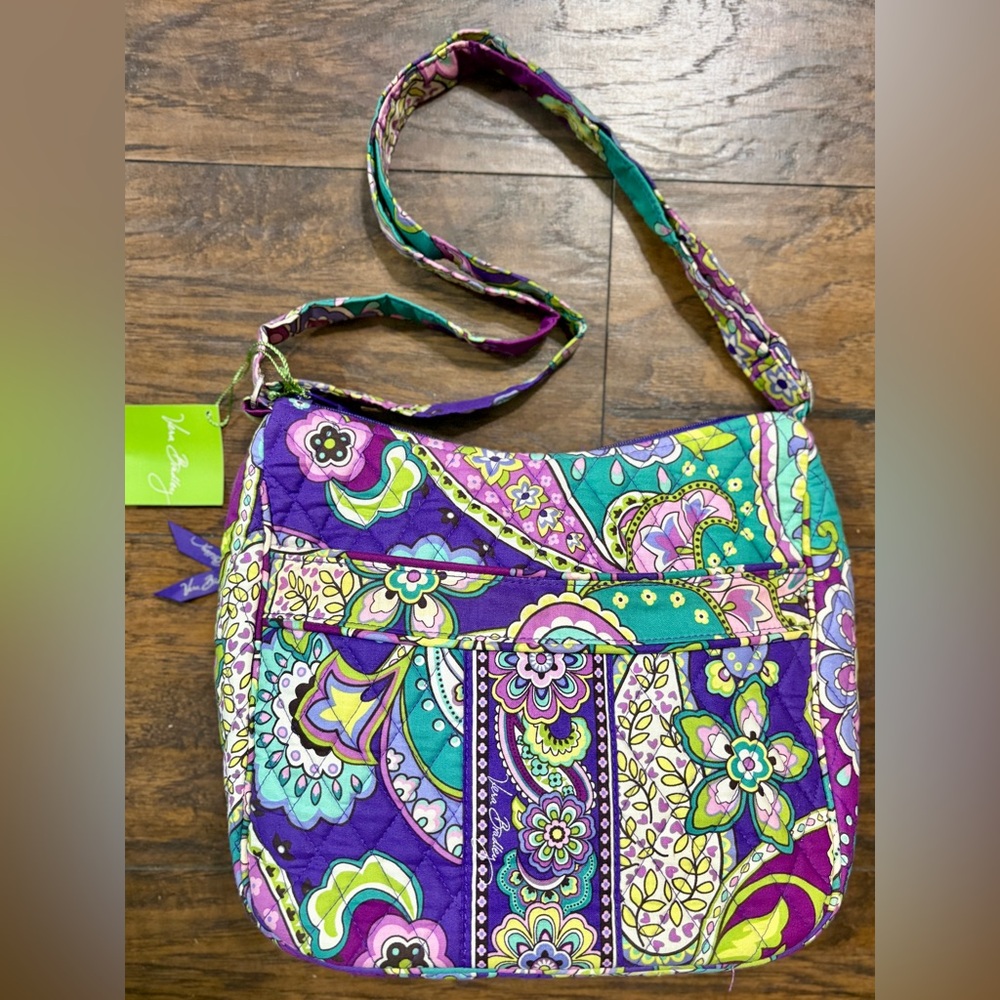 NWT Vera Bradley Heather Carryall Crossbody